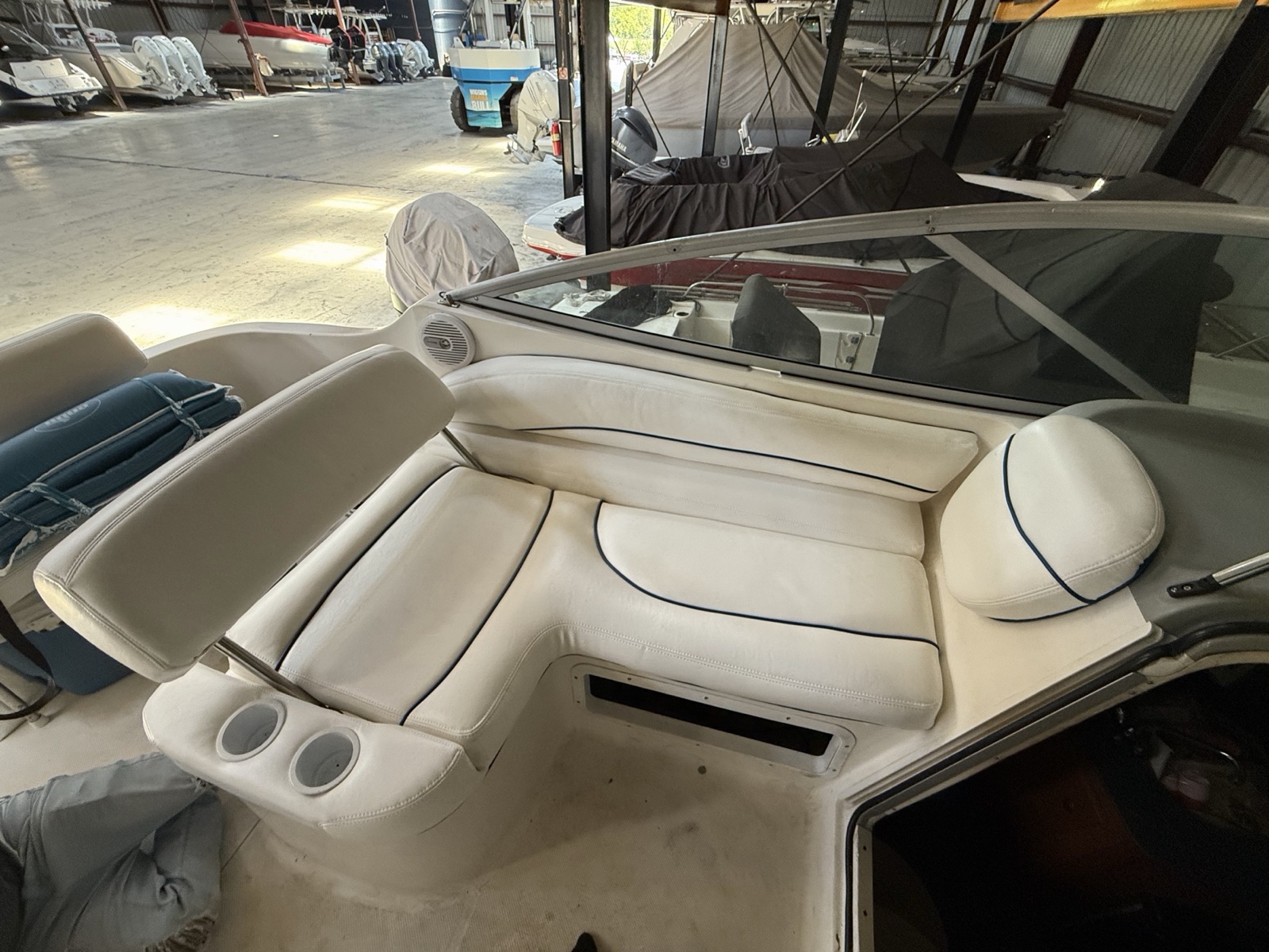 Detailed cockpit interior